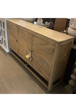 CAB501 Starburst Credenza 65.3x15x38.6"H