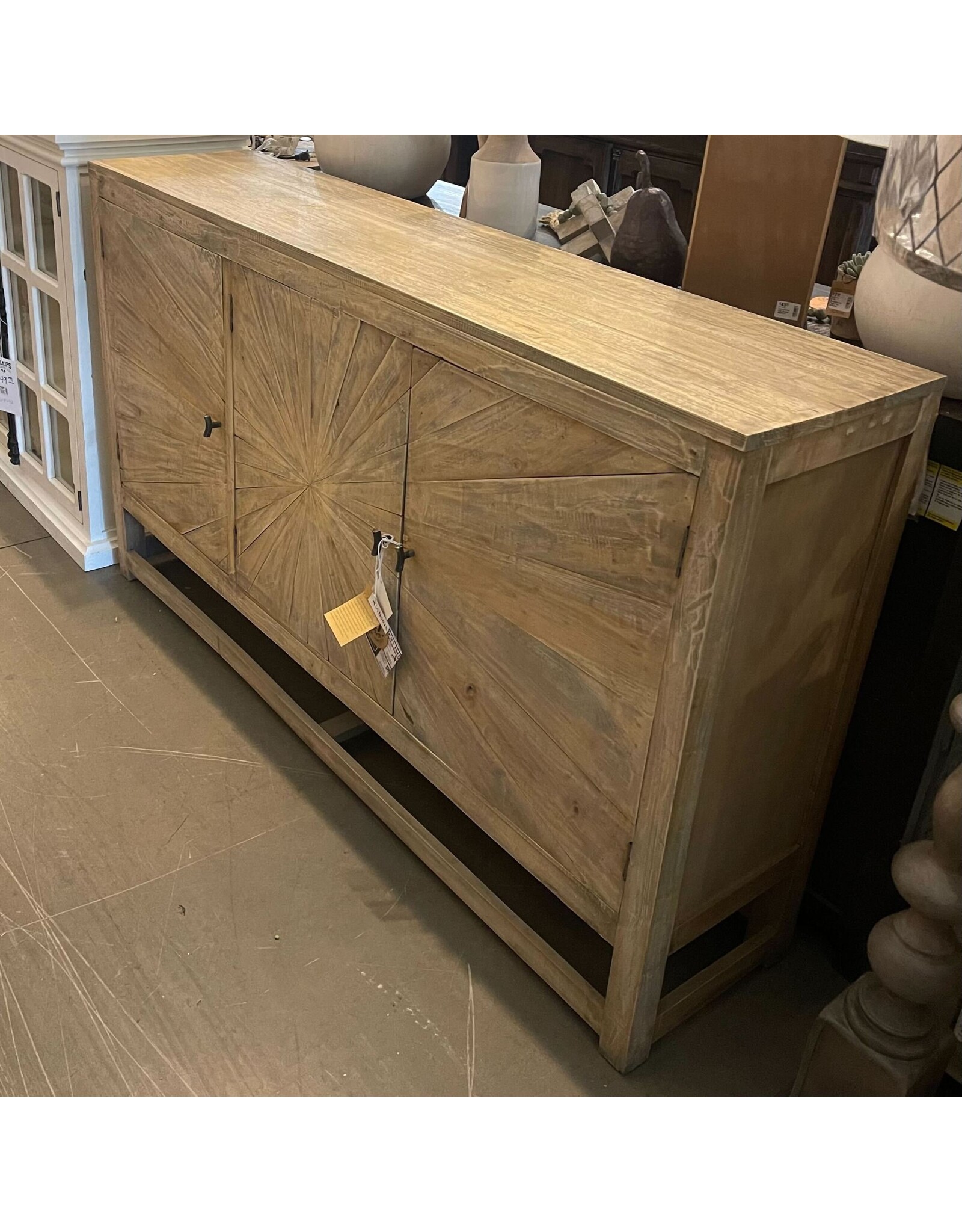 CAB501 Starburst Credenza 65.3x15x38.6"H