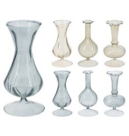 AAE204040 VASE GLASS 6.3" 6ASS