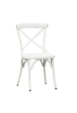 X-Back Side Chair - Antique White