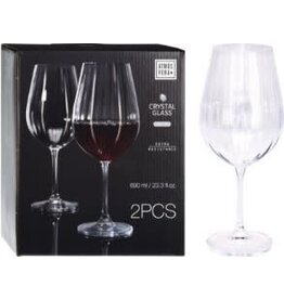 Wine Glass Crystalline Set/2 SR4000090