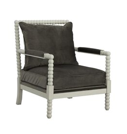 Chair, Accent, Jasmine Aged White & Pebble