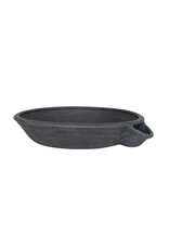 Decorative Vintage Reproduction Clay Dahi Bowl, Black  DF8103