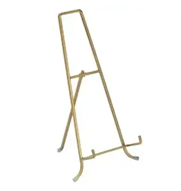 Large Straight Edge Easel Gold 22577