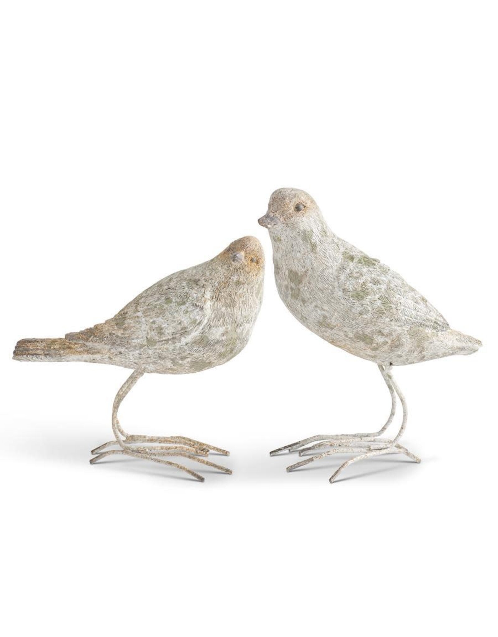 Asst Resin Bird with Metal Feet , Each  16275A