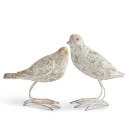 Asst Resin Bird with Metal Feet , Each  16275A