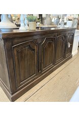 CAB505 Early American Credenza 4Doors 78.7x20.1x35.3"H