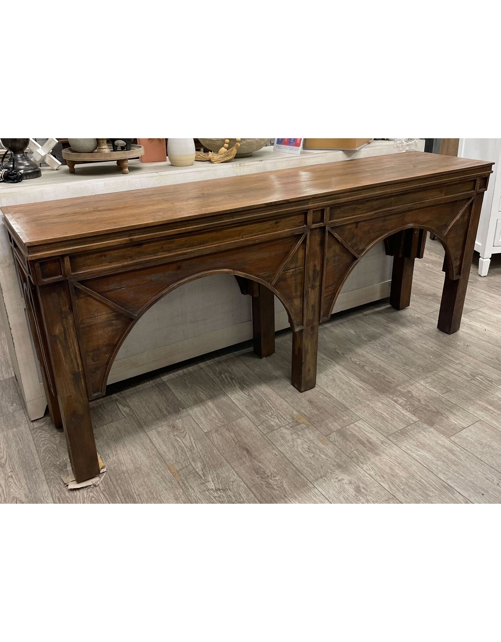 TAB305 Architectural Console KD 78.7x18.1x33.8"H