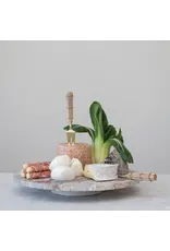 Marble Lazy Susan, Multi Color 14 rnd, 2" High DF7378
