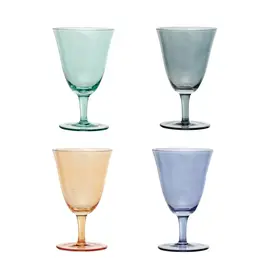 8 oz. Stemmed Wine Glass, 4 Colors DF9583A