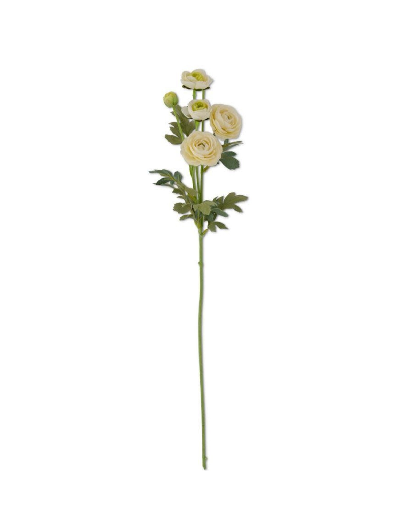 26 Inch White Ranunculus Spray  17259A-WH