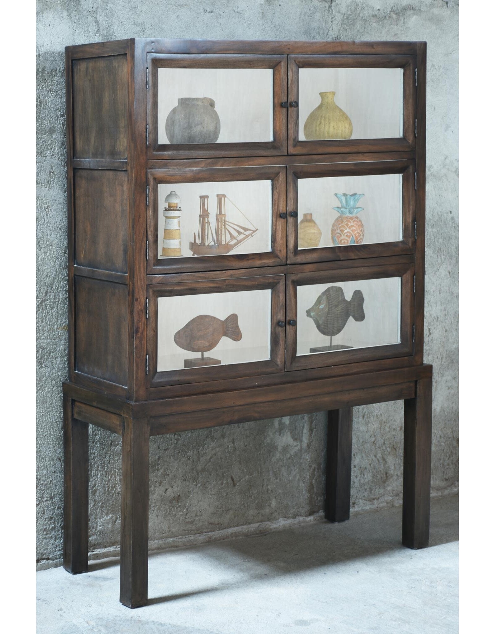 CAB1871 American Curio 48.8x19.6x72.5