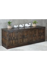 CAB488 Long Low Sideboard 86.2x20.1x31.1"H