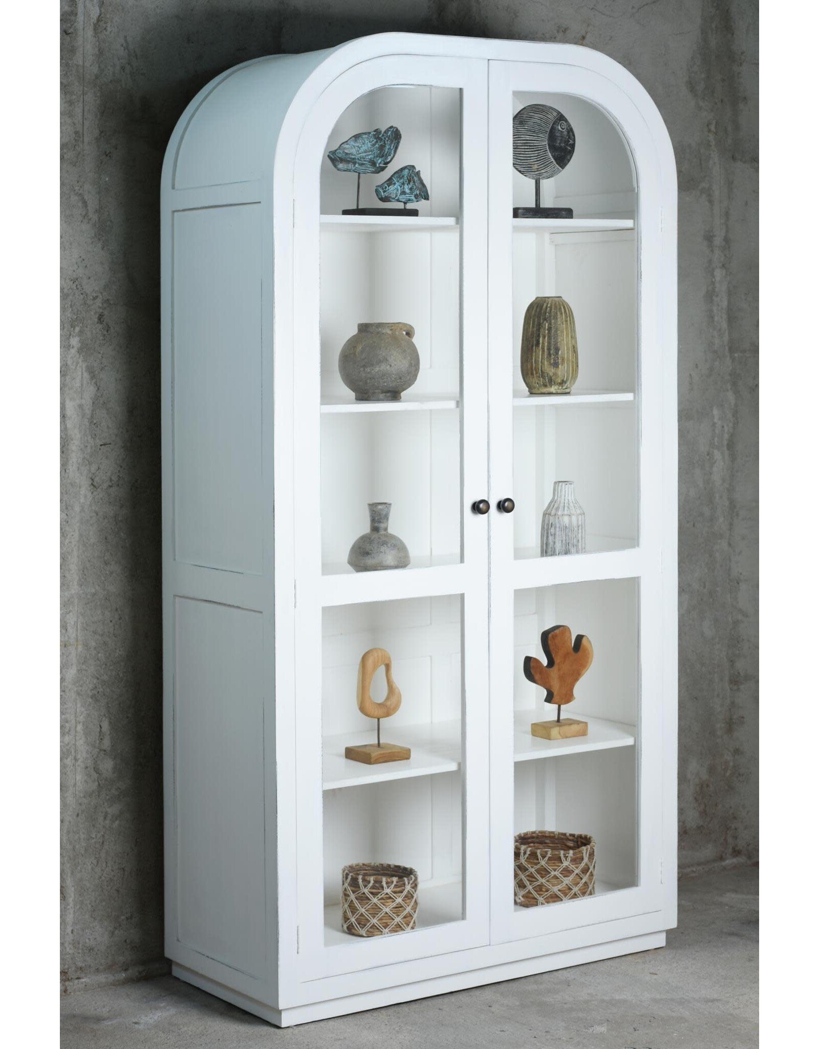 CAB608 Gilbert Armoire 46.1x18.8x90.5"H