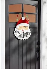 Santa Light-Up Door Hanger40060110