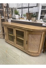 CAB416 Demilune Credenza 72x16.8x35"H