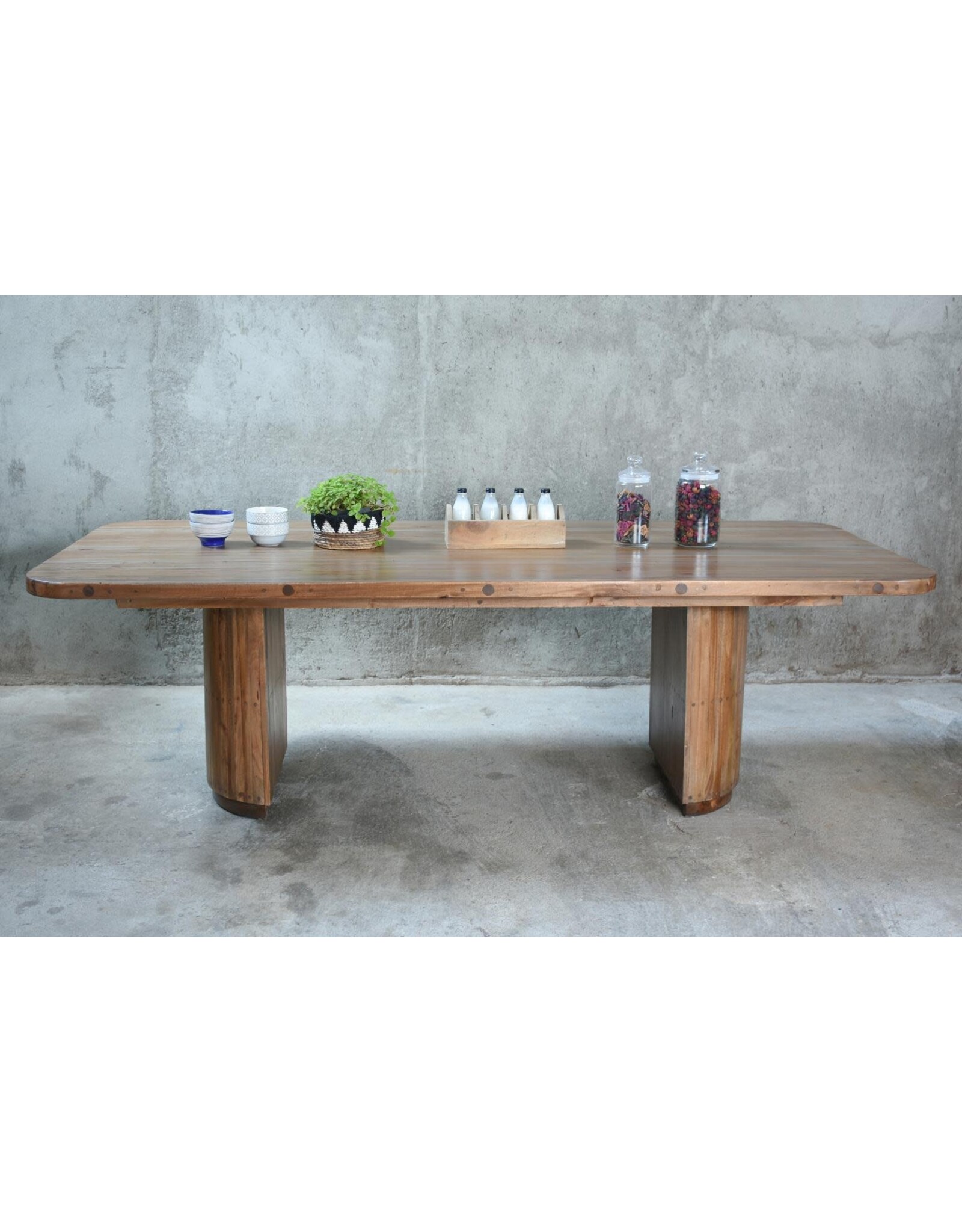 TAB1050 Fremont Dining Table 94.5x43.2x29.8"H