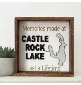 Pine Designs Lake Sign