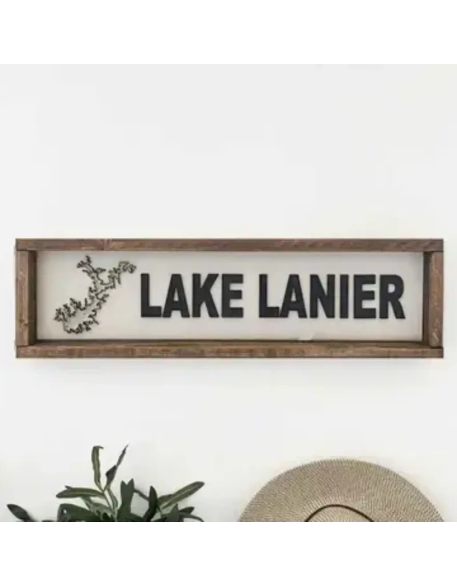 Pine Designs Lake Sign