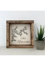 Pine Designs Lake Sign