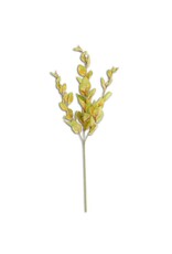 28 Inch Green Two-Tone Basil Leaves Spray 17392A-GR