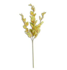 28 Inch Green Two-Tone Basil Leaves Spray 17392A-GR