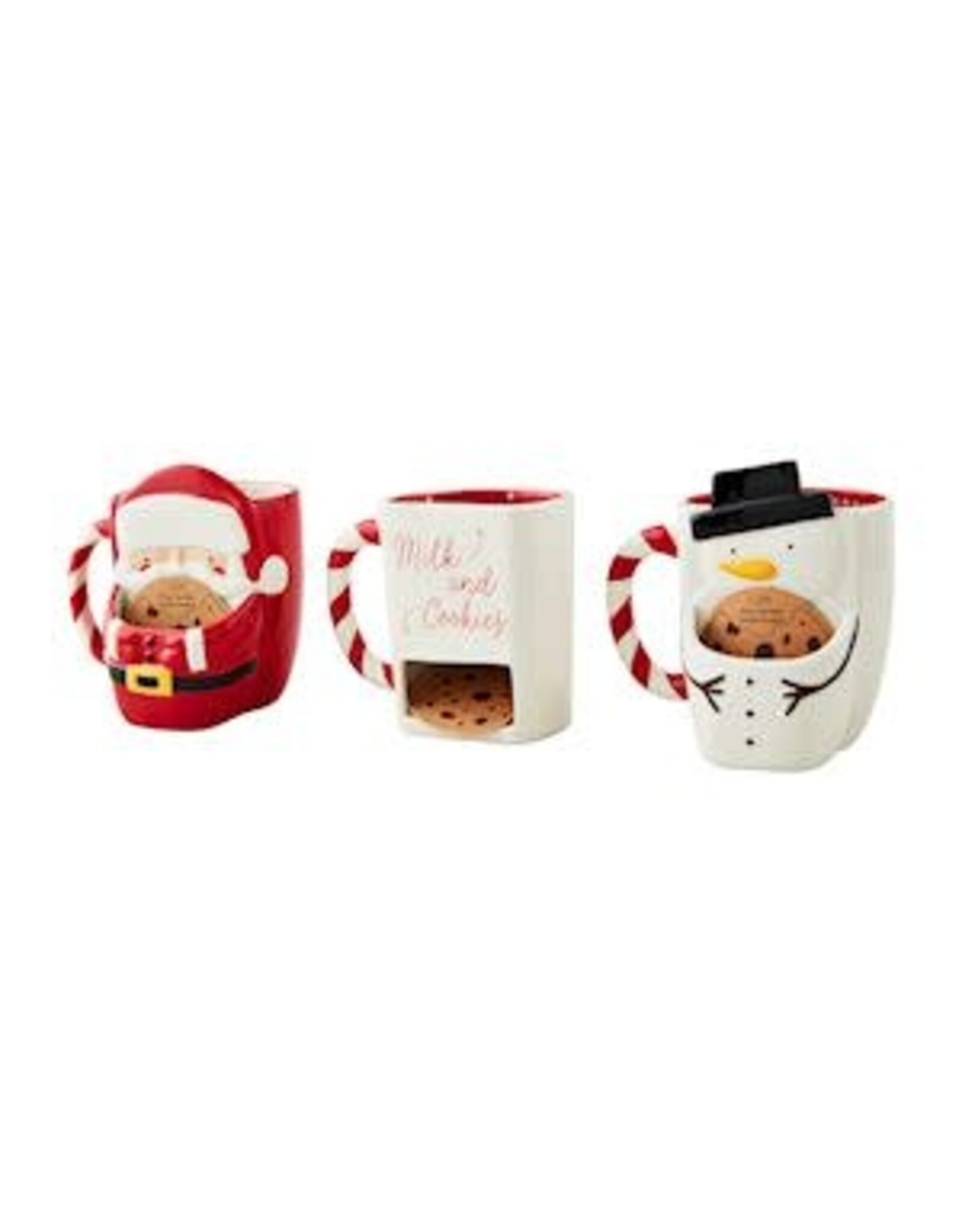 Christmas Cookie Pocket Mugs 3 Styles Each 43500216