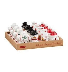 Christmas Salt&Pepper Shakers 4 styles, each 40250166