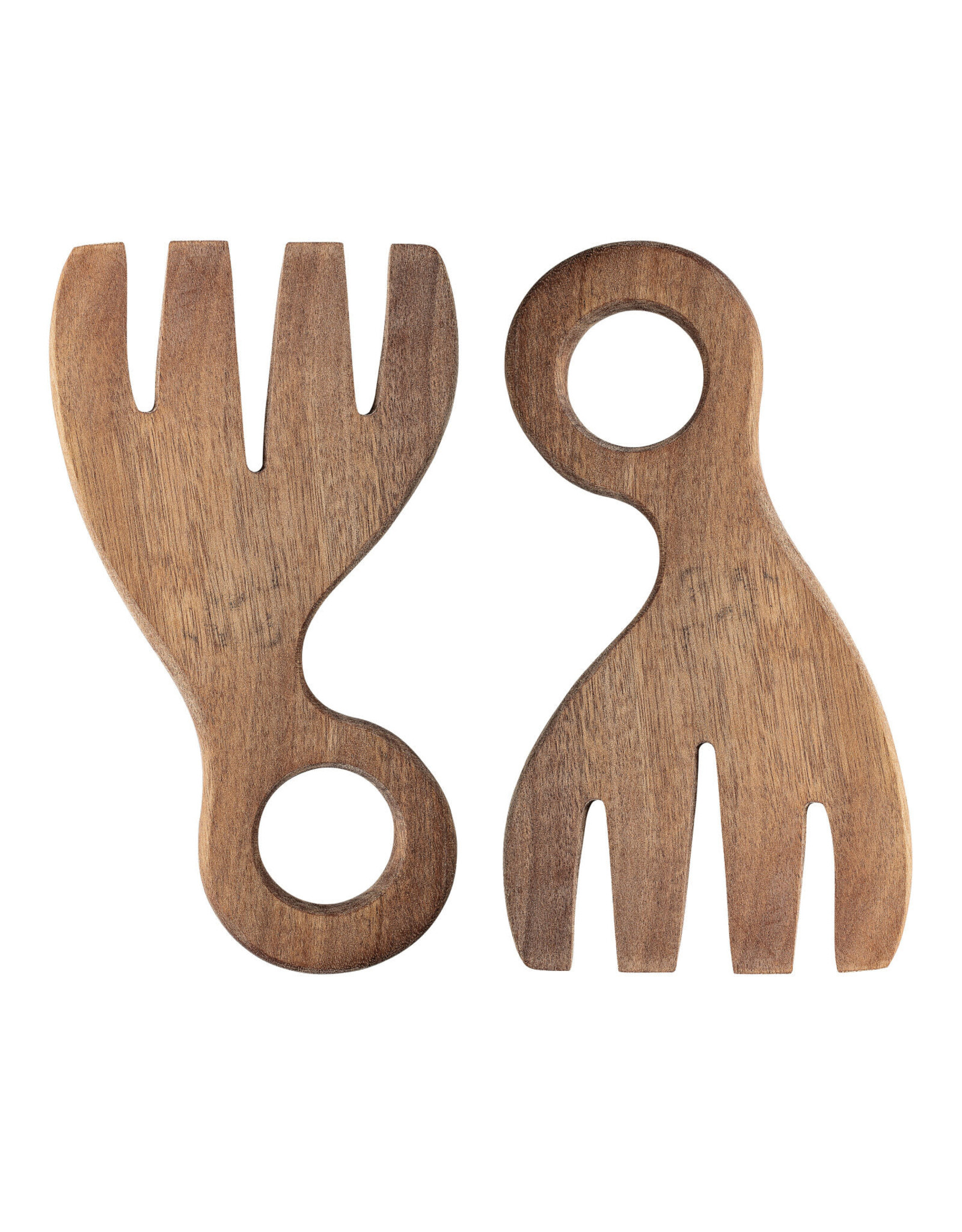 Acacia Wood Salad Servers, Set of 2 AH0508