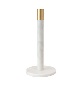 Marble Towel Holder with Brass Top AH1677