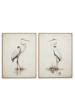 A8000414 CRANE WALL ART (2ASST-SOLD EACH)