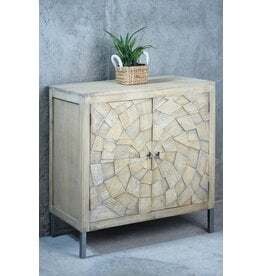 CAB325 Dakota Accent Cabinet 36.6x18.8x38.2"H