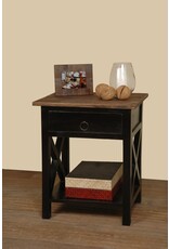 TAB173 	End Table 1Drw 19.6x15.3x23.6"H