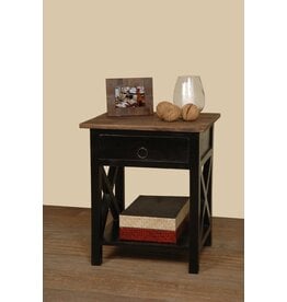 TAB173 	End Table 1Drw 19.6x15.3x23.6"H