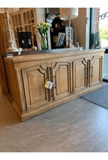 CAB505 Early American Credenza 4Doors 78.7x20.1x35.3"H