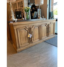 CAB505 Early American Credenza 4Doors 78.7x20.1x35.3"H