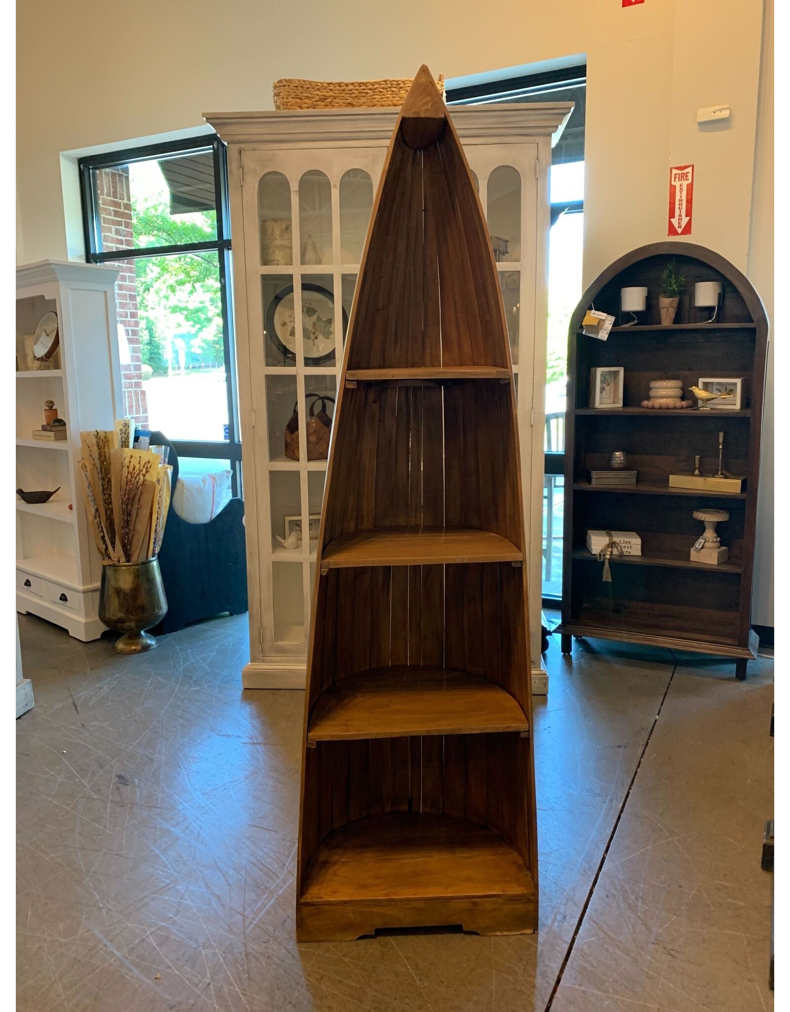 CAB1920 Boat Book Case 22.5x 146x76"H