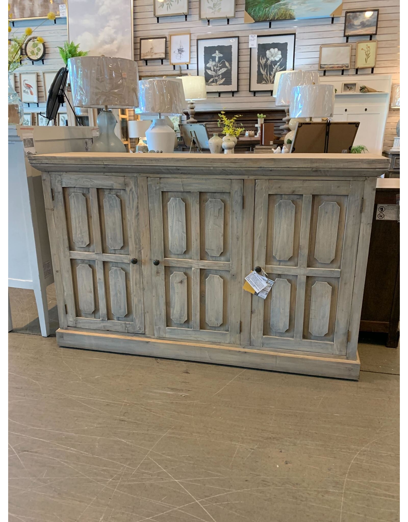 CAB203 American Sideboard  66.1x16.1x42.1"H