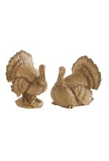 Resin Turkey, 2 styles each 40614C