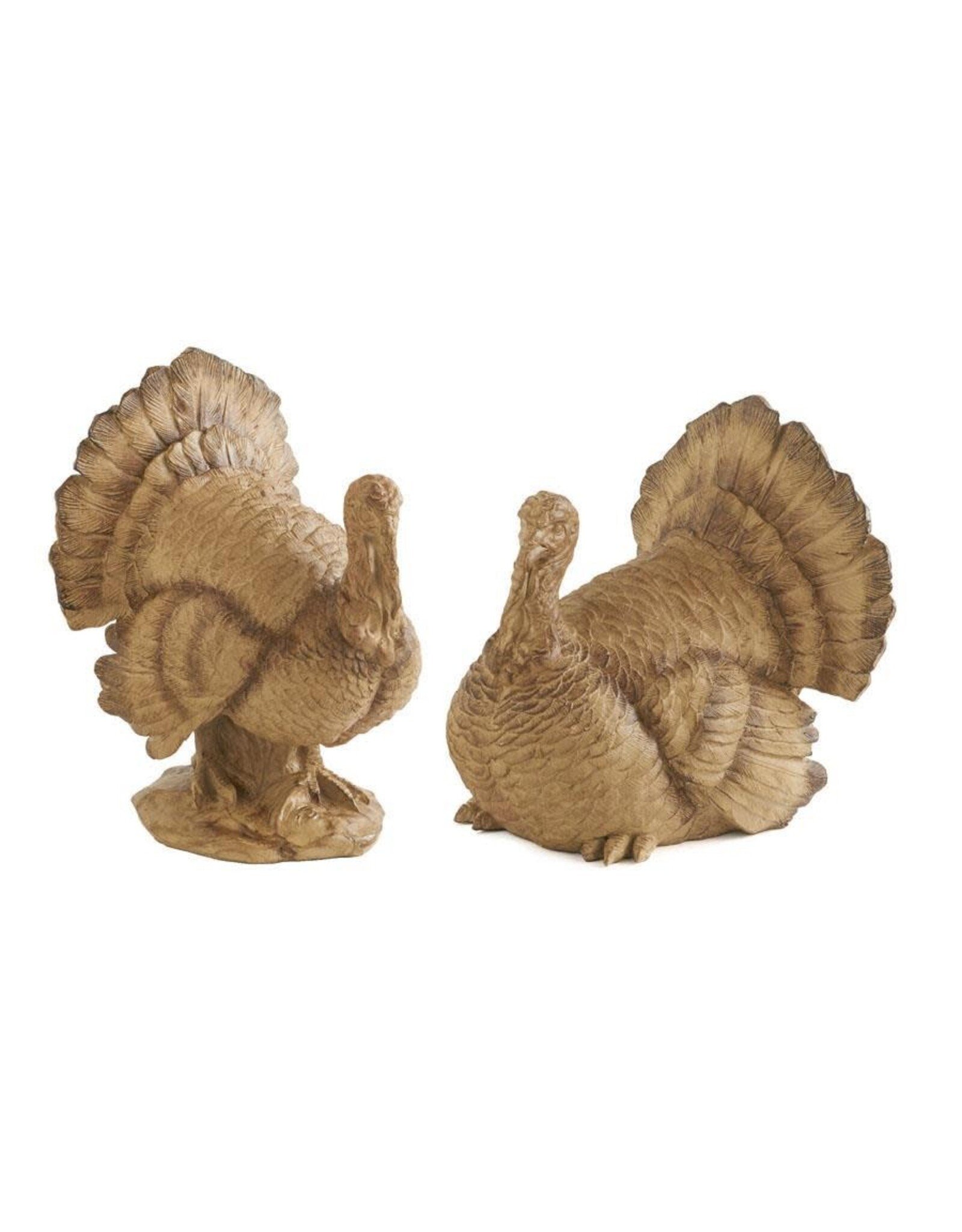 Resin Turkey, 2 styles each 40614C