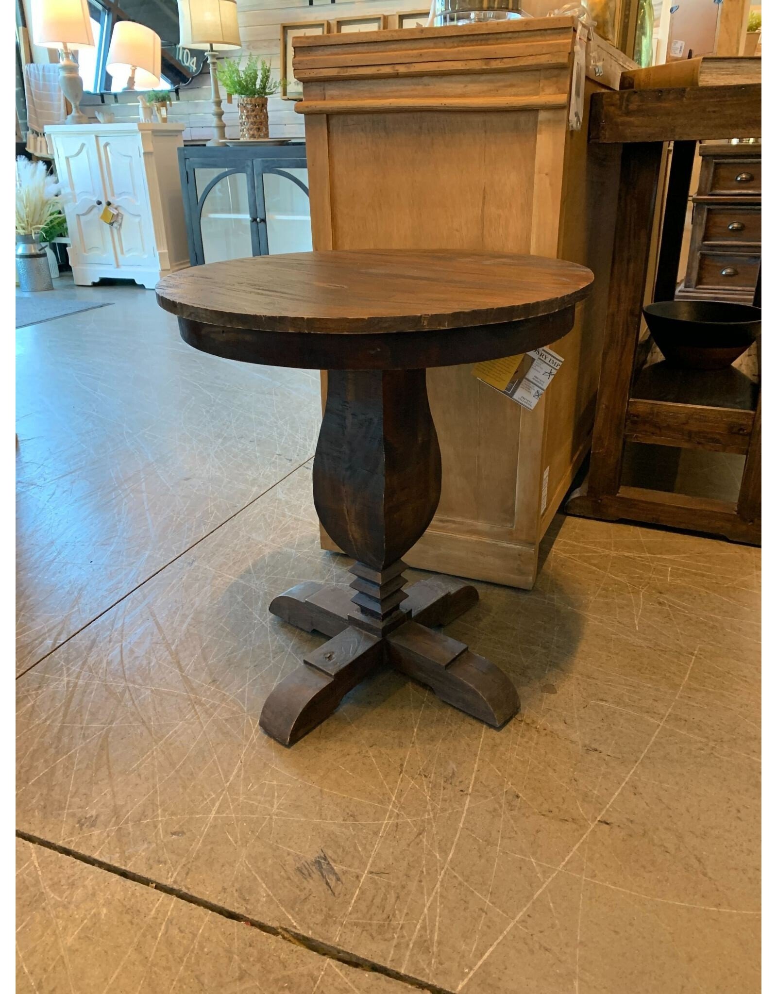 TAB239 Pedestal Table dia23.6x26"H