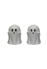 Stoneware Ghost Shaped Salt & Pepper Shakers, Set/2  hx1895
