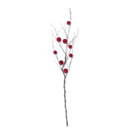 50 Inch Moss Ball Branch RED 12378A-RD