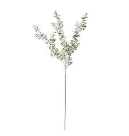 32 Inch Snowy Flocked Eucalyptus  55095A