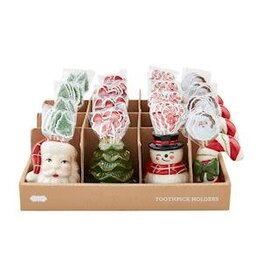 Christmas Toothpick Caddy Set4 styles, each  40430017