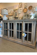 CAB558 4 Pnl Dr Credenza 59.8x16.1x35.8"H