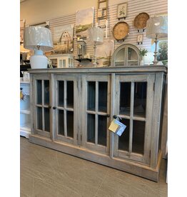 CAB558 4 Pnl Dr Credenza 59.8x16.1x35.8"H