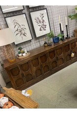 CAB488 Long Low Sideboard 86.2x20.1x31.1"H