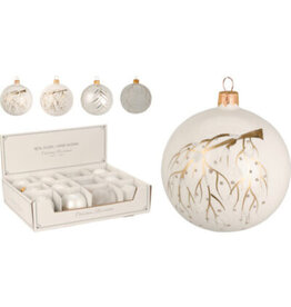 Christmas Ball  with Branches  80mm AVG118360
