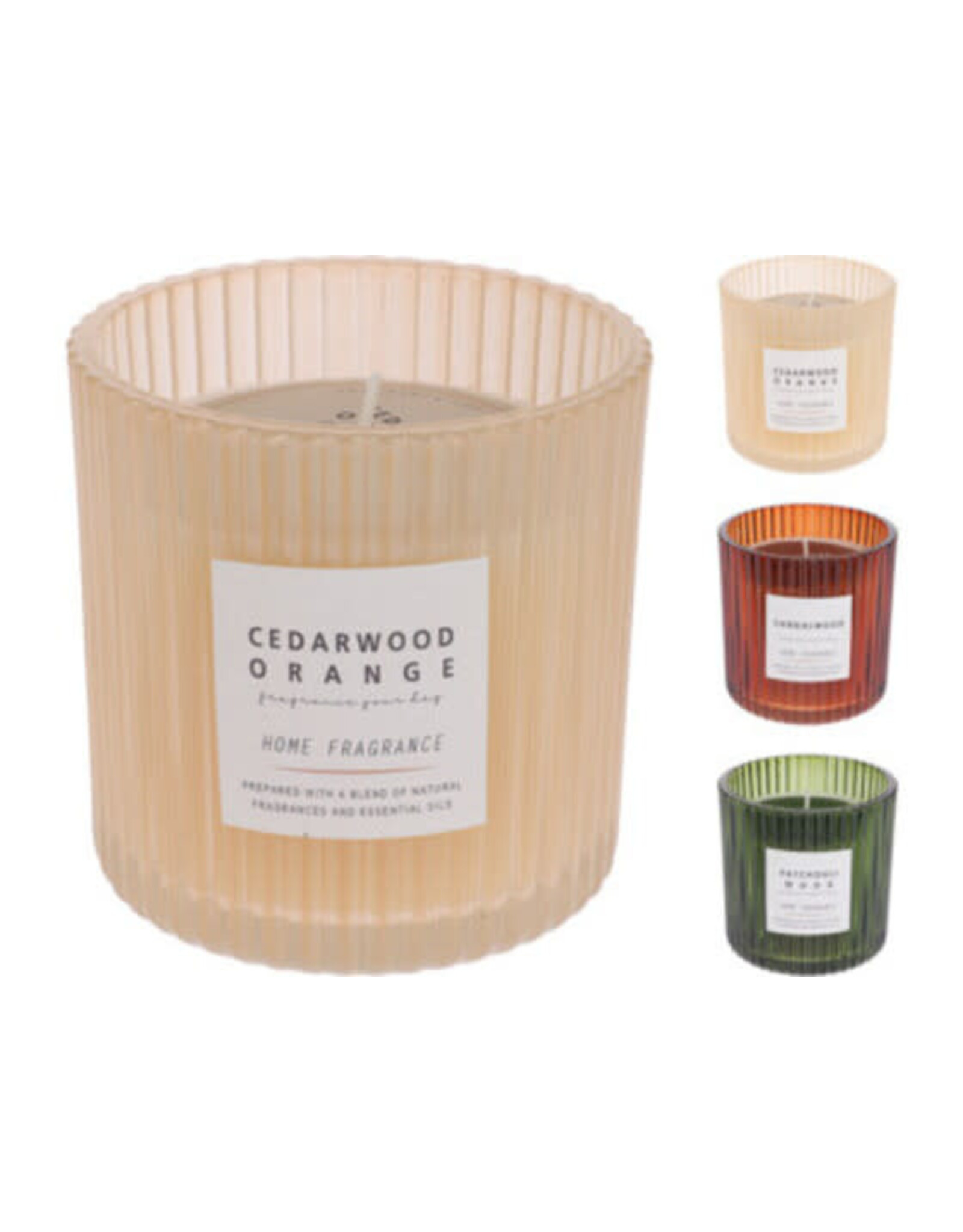 Candle in Glass 9cm 3 styles CC5062690